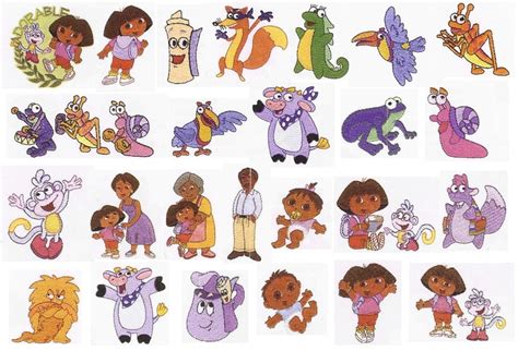 characters of dora